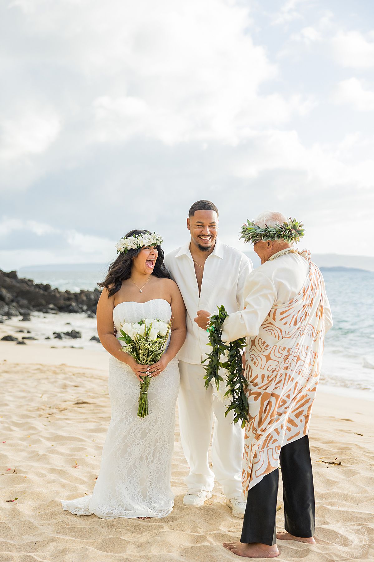 Maui beach wedding