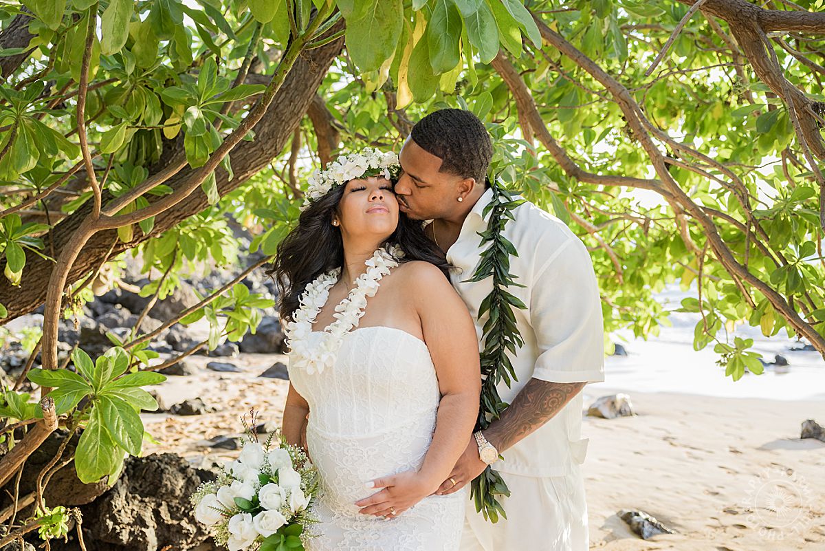 Maui beach wedding