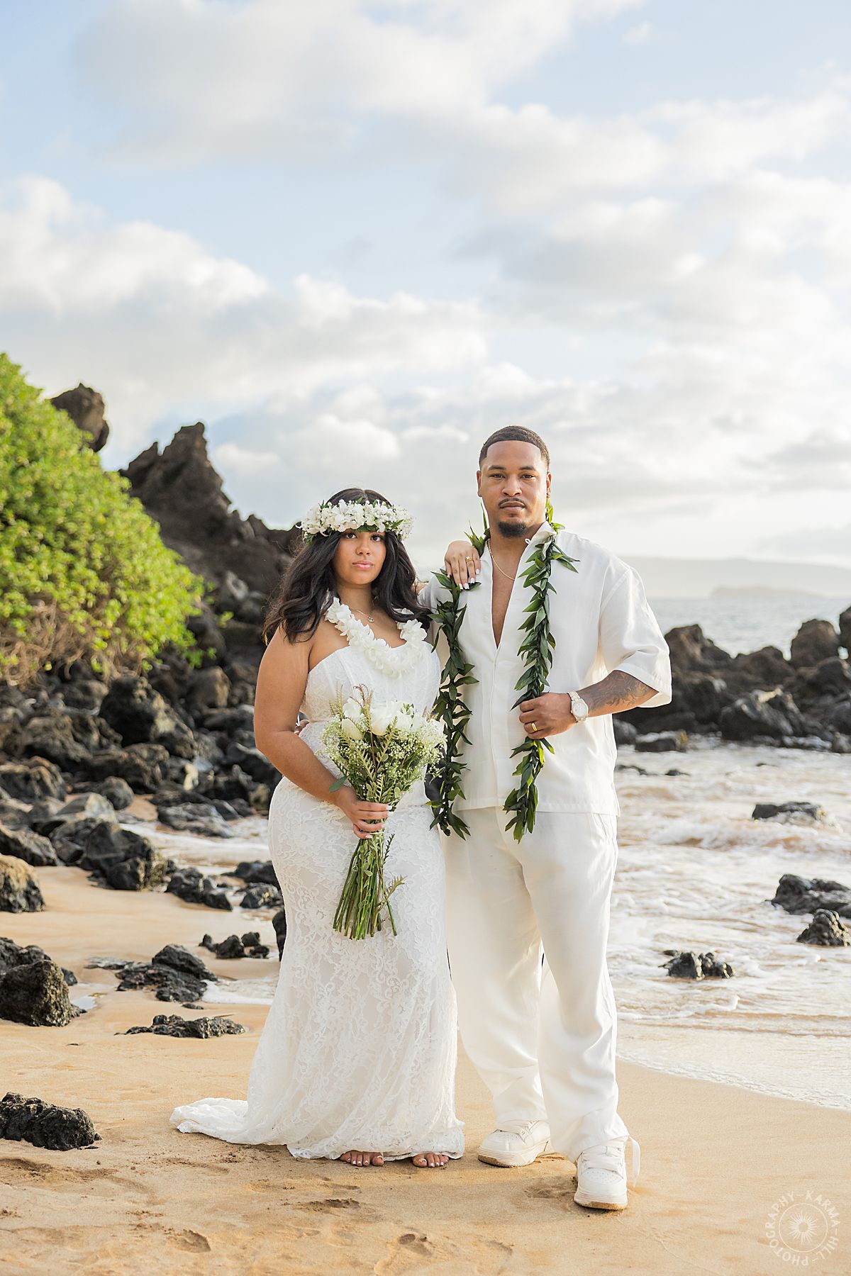 Maui beach wedding