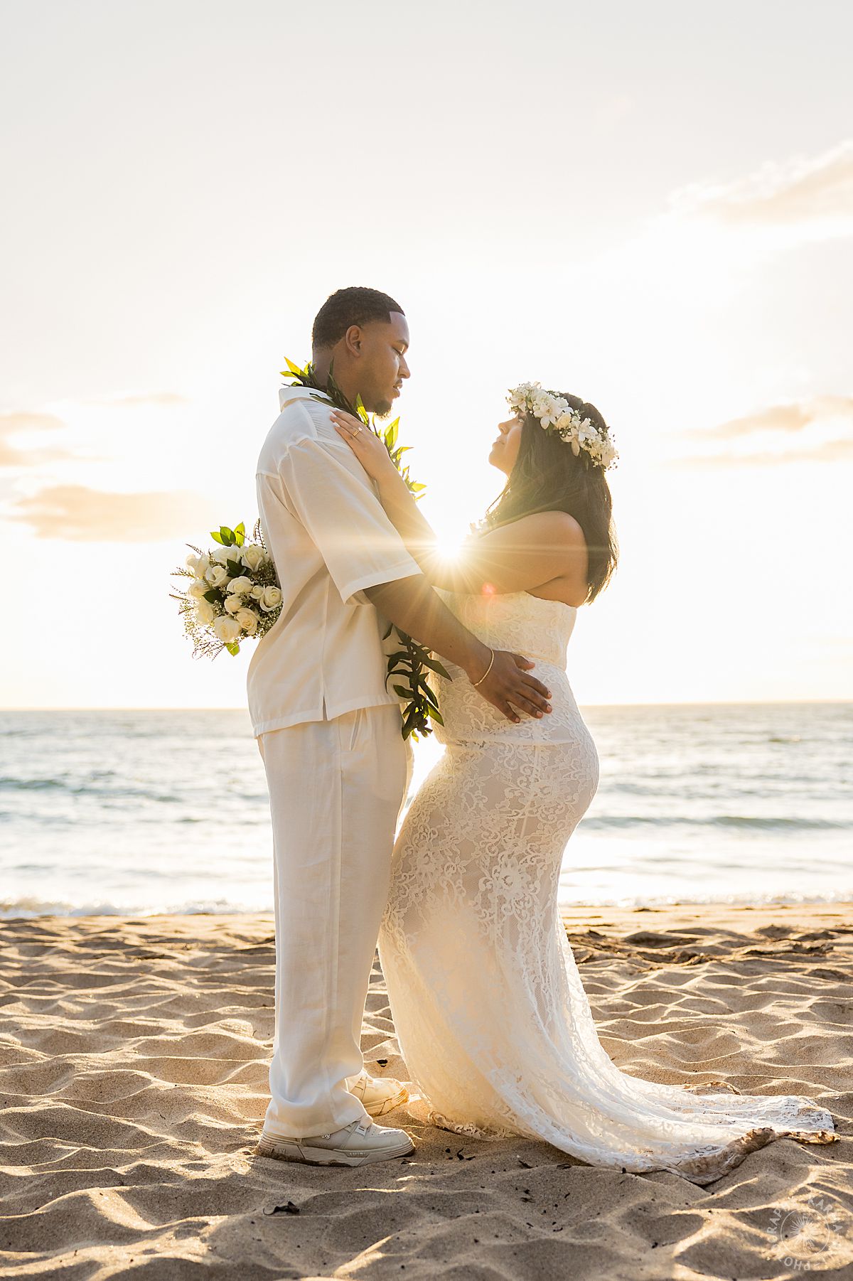 Maui beach wedding