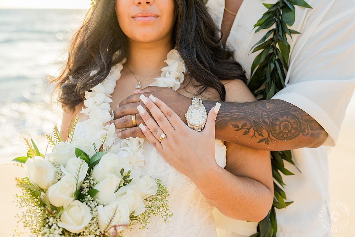 Maui beach wedding