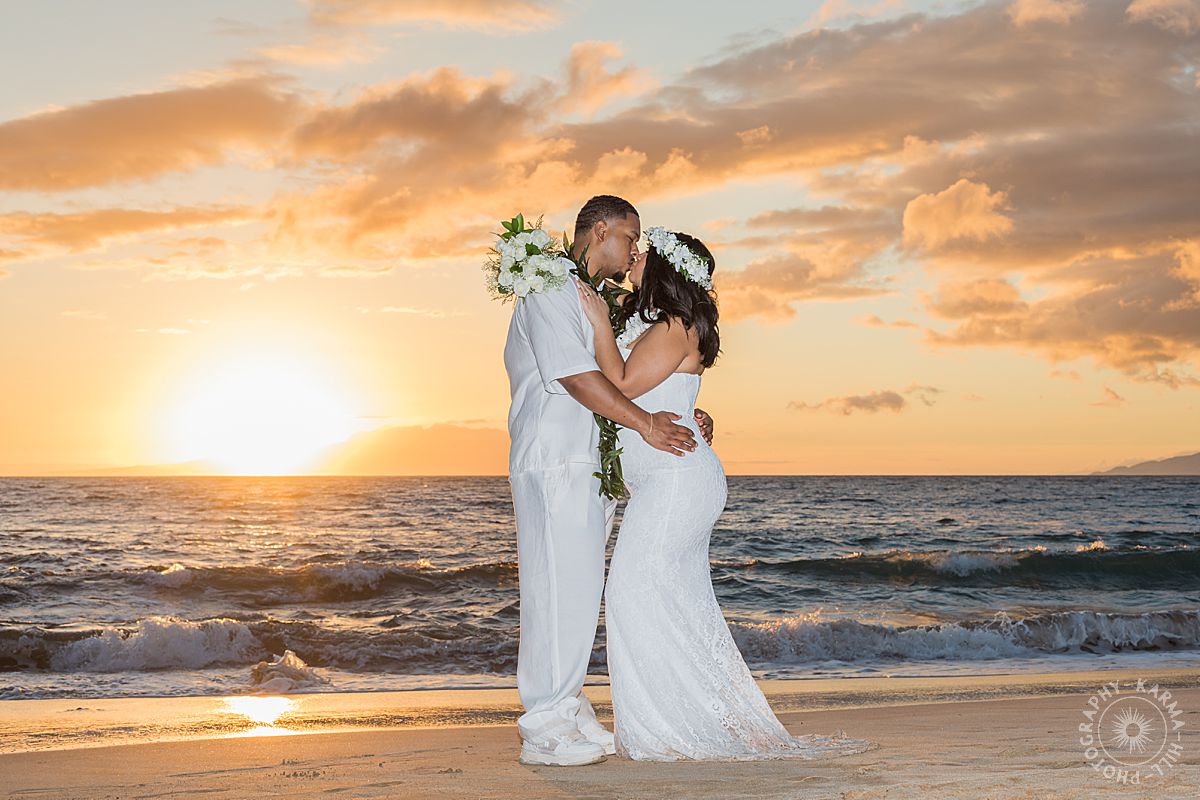 Maui beach wedding