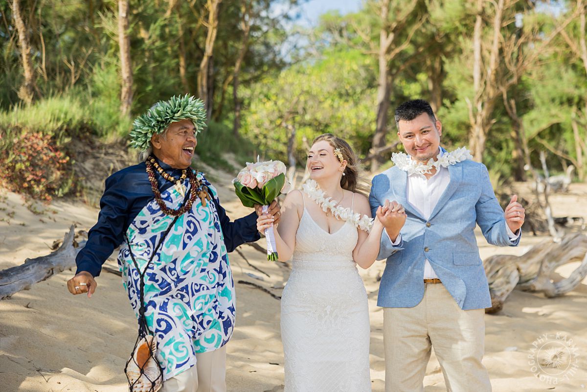 Maui beach wedding