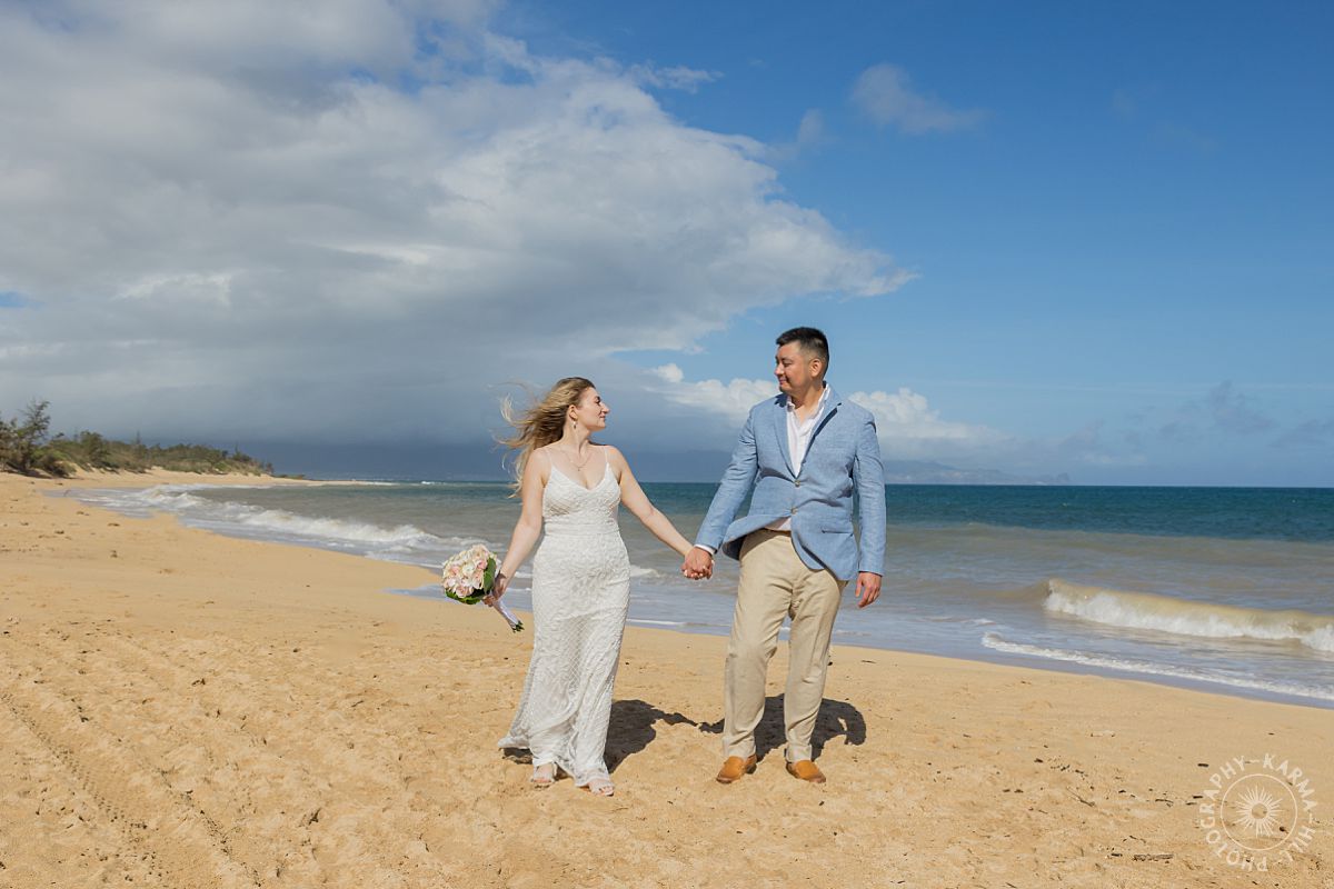 Maui beach wedding